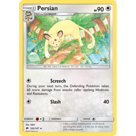 Persian (Reverse Holo)