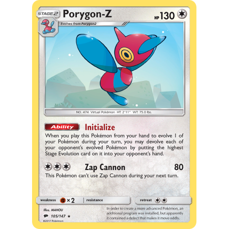 Porygon-Z (Reverse Holo)