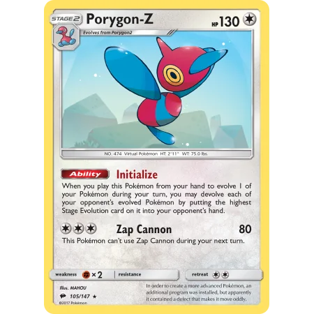 Porygon-Z (Reverse Holo)
