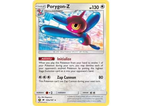 Porygon-Z (Reverse Holo)