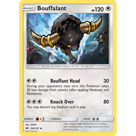 Bouffalant (Reverse Holo)