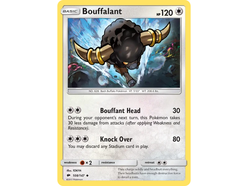 Bouffalant (Reverse Holo)
