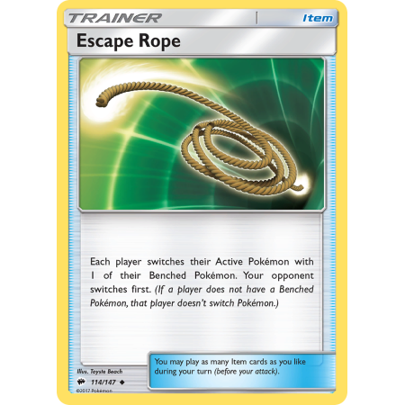 Escape Rope (Reverse Holo)