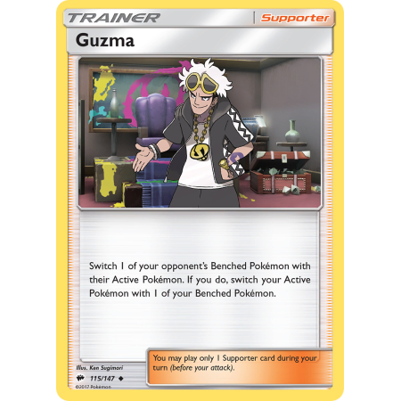 Guzma (Reverse Holo)
