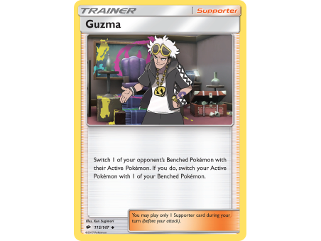 Guzma (Reverse Holo)