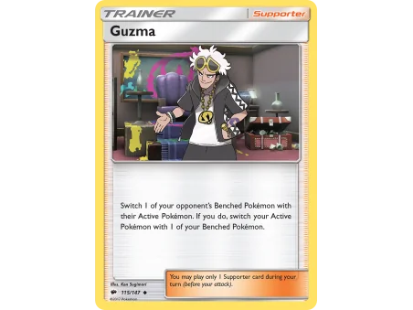 Guzma (Reverse Holo)