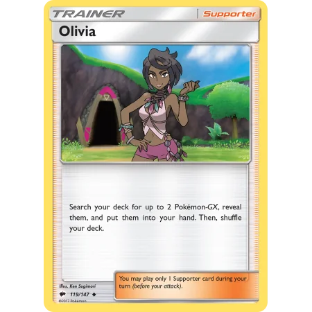 Olivia (Reverse Holo)