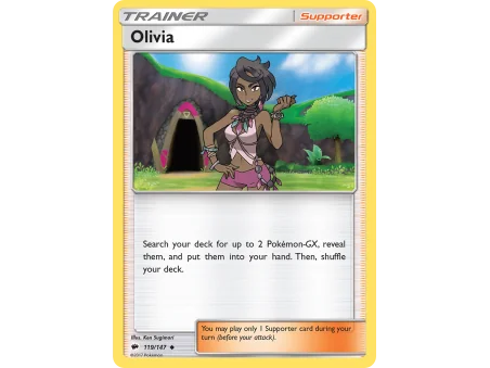 Olivia (Reverse Holo)