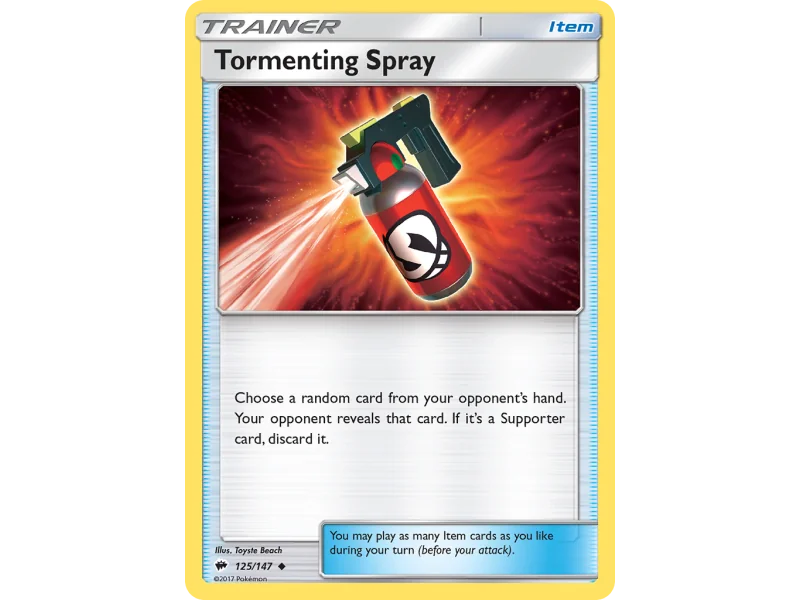Tormenting Spray (Reverse Holo)