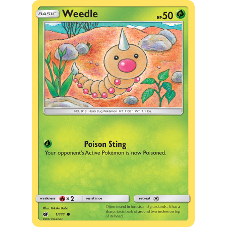 Weedle (Reverse Holo)