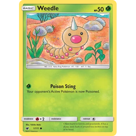 Weedle (Reverse Holo)
