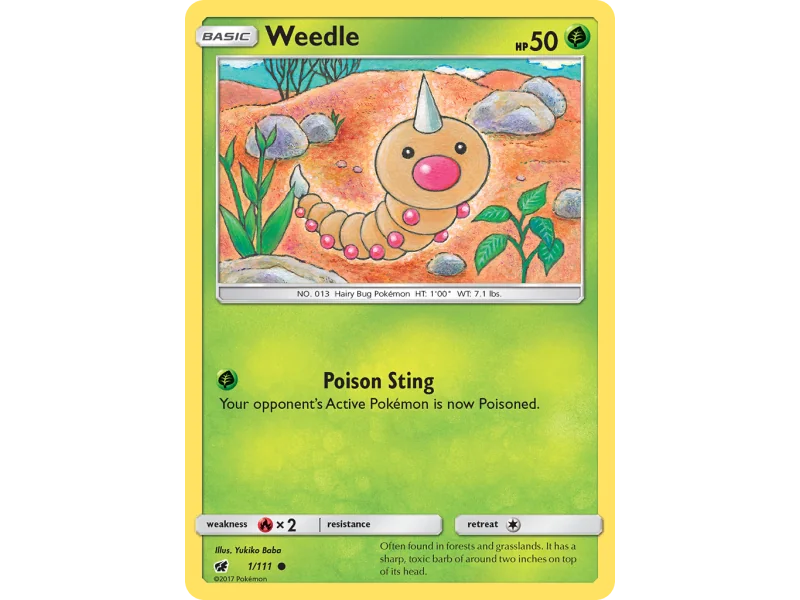 Weedle (Reverse Holo)