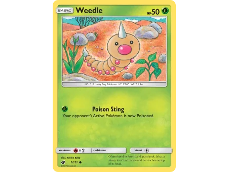 Weedle (Reverse Holo)