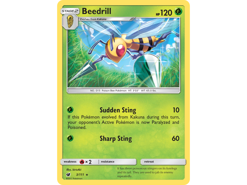 Beedrill (Reverse Holo)