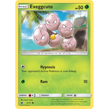 Exeggcute (Reverse Holo)