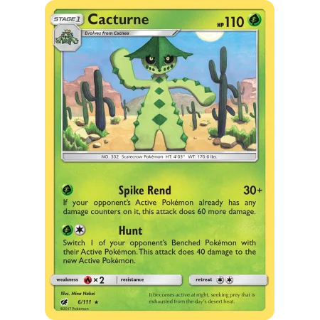 Cacturne (Reverse Holo)
