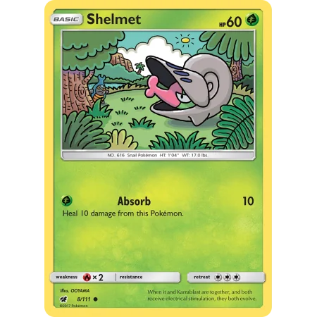Shelmet (Reverse Holo)