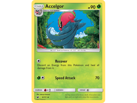 Accelgor (Reverse Holo)