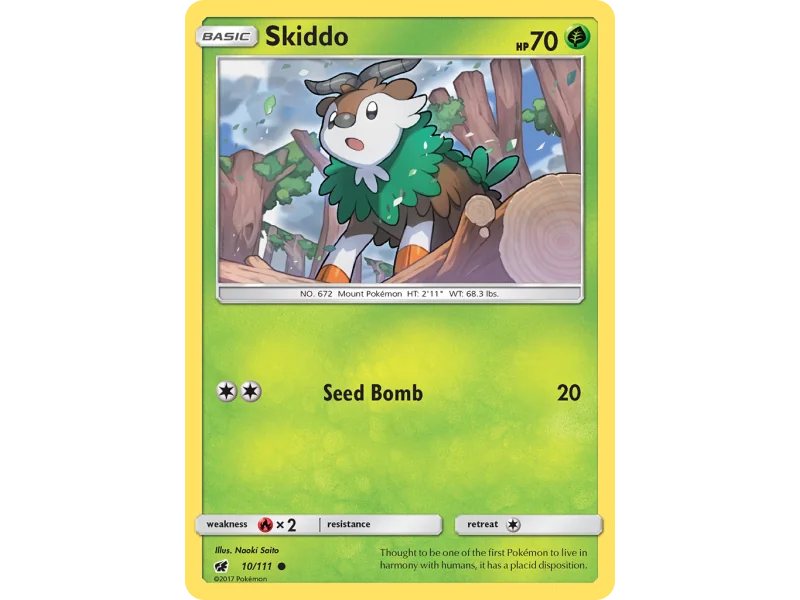 Skiddo (Reverse Holo)