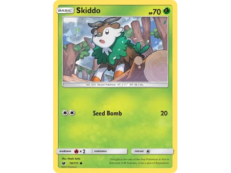 Skiddo (Reverse Holo)