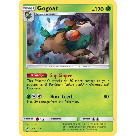 Gogoat (Reverse Holo)