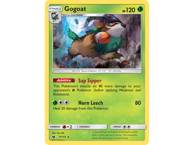 Gogoat (Reverse Holo)