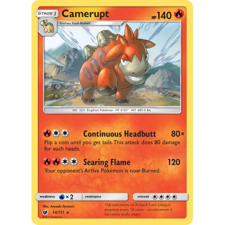Camerupt (Reverse Holo)