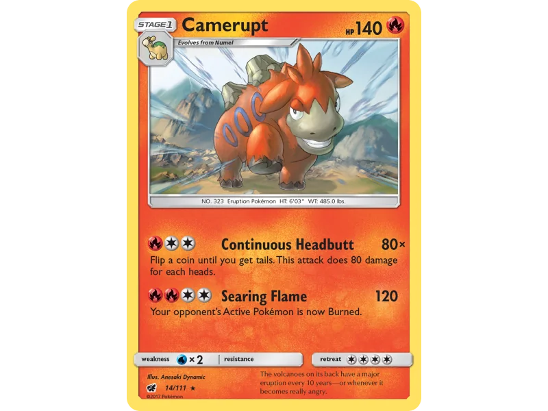 Camerupt (Reverse Holo)