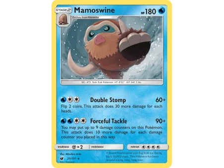 Mamoswine (Reverse Holo)