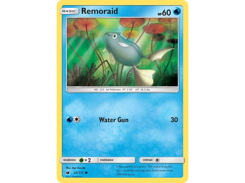 Remoraid (Reverse Holo)