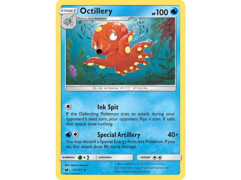 Octillery (Reverse Holo)
