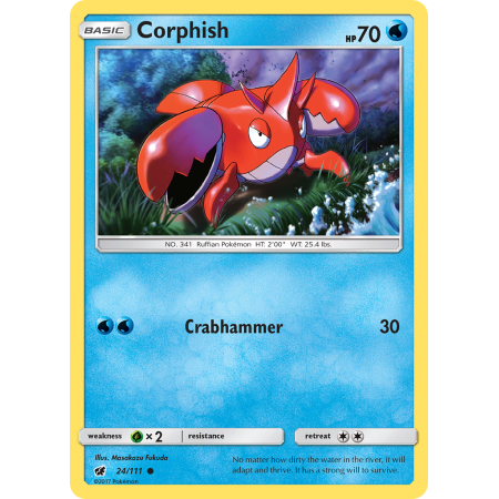 Corphish (Reverse Holo)