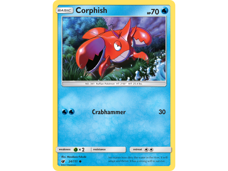 Corphish (Reverse Holo)