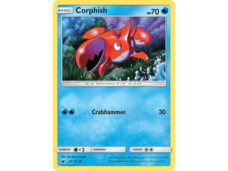 Corphish (Reverse Holo)
