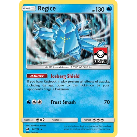 Regice (Reverse Holo)