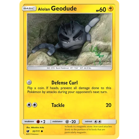 Alolan Geodude (Reverse Holo)