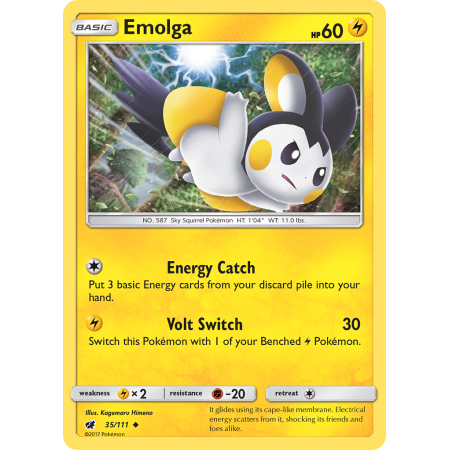Emolga (Reverse Holo)