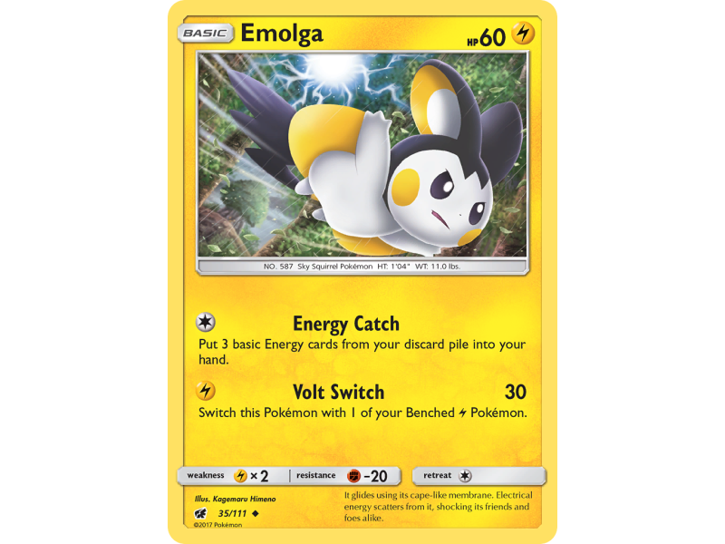 Emolga (Reverse Holo)