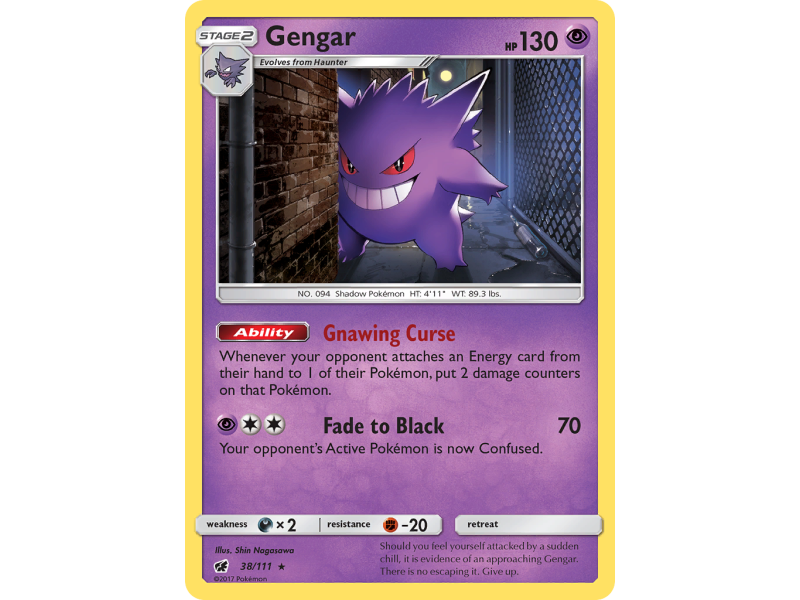 Gengar (Reverse Holo)