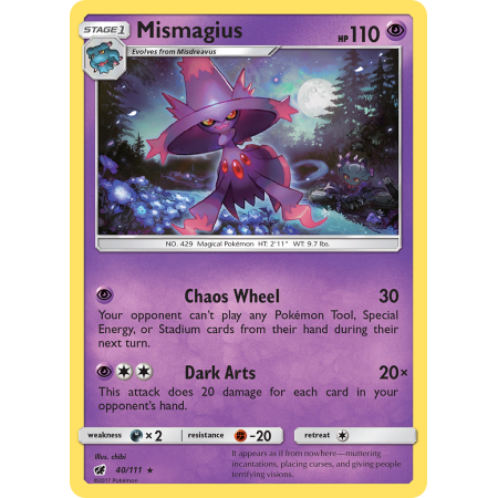 Mismagius (Reverse Holo)
