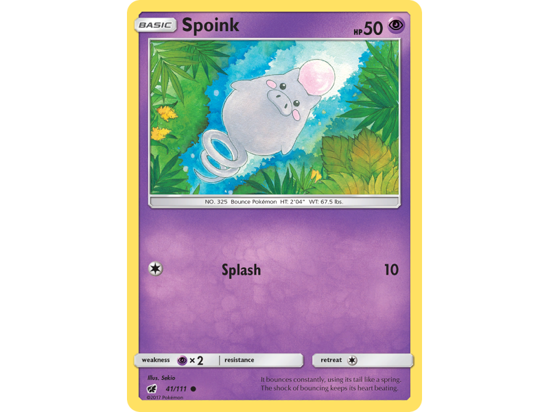 Spoink (Reverse Holo)