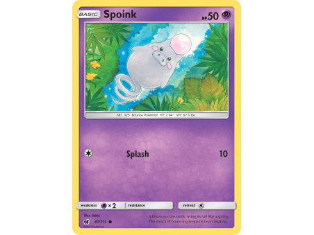 Spoink (Reverse Holo)