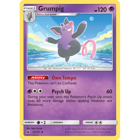 Grumpig (Reverse Holo)