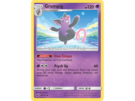 Grumpig (Reverse Holo)