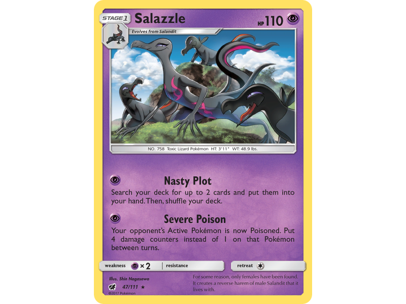 Salazzle (Reverse Holo)