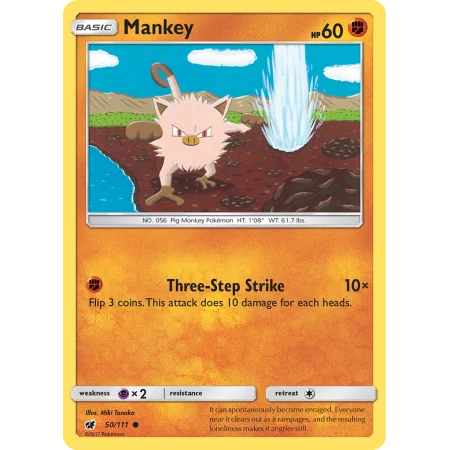 Mankey (Reverse Holo)