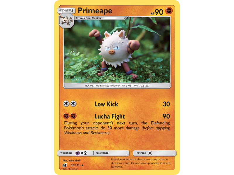 Primeape (Reverse Holo)