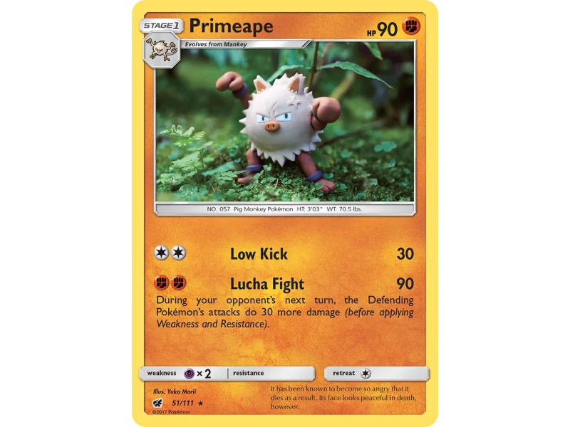 Primeape (Reverse Holo)