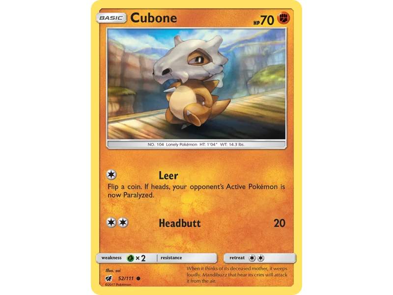 Cubone (Reverse Holo)