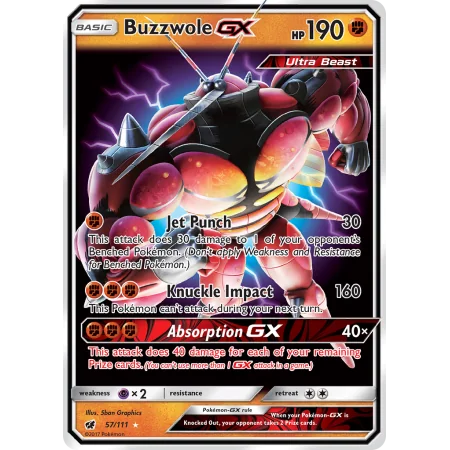 Buzzwole-GX (Holo)